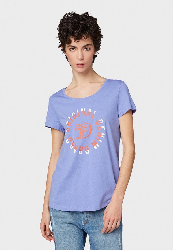 

Футболка Tom Tailor Denim, Фиолетовый