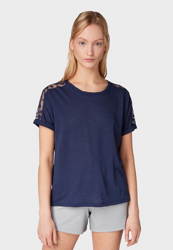 

Футболка Tom Tailor Denim, Синий