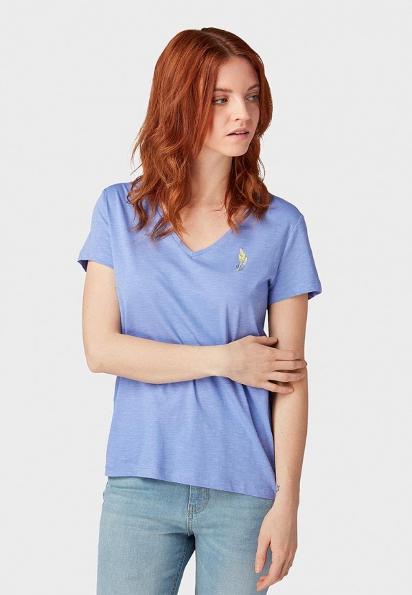 

Футболка Tom Tailor Denim, Синий