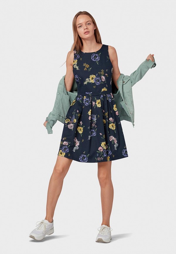 

Платье Tom Tailor Denim, Синий