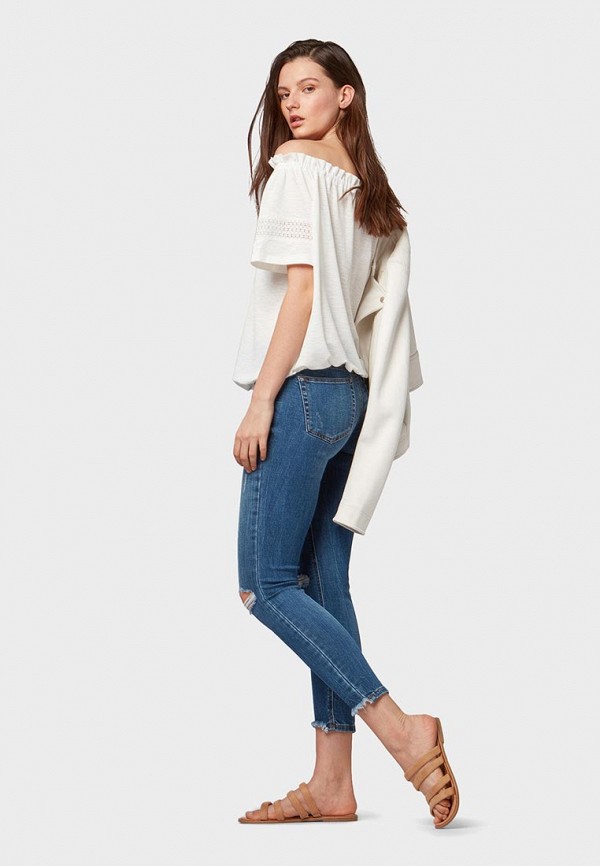 

Блуза Tom Tailor Denim, Tom Tailor Denim TO793EWFEFK0, Серый
