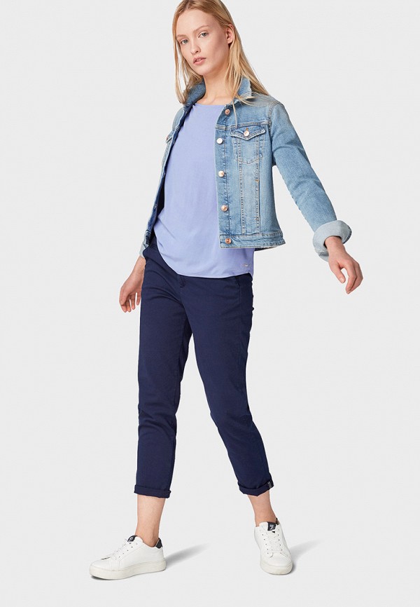 

Блуза Tom Tailor Denim, Tom Tailor Denim TO793EWFHGN3, Голубой