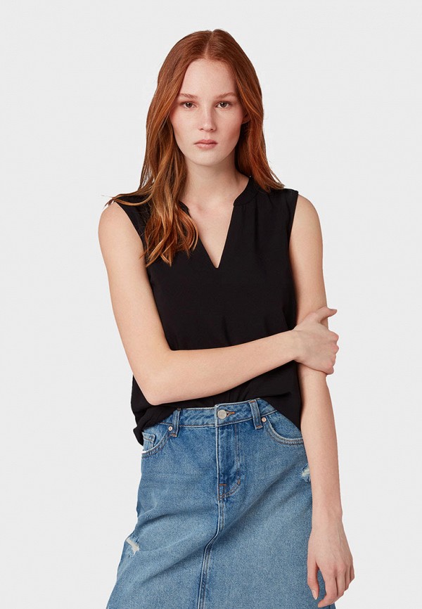 

Блуза Tom Tailor Denim, Черный