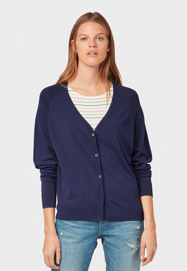 

Кардиган Tom Tailor Denim, Синий, Tom Tailor Denim TO793EWGBPB5