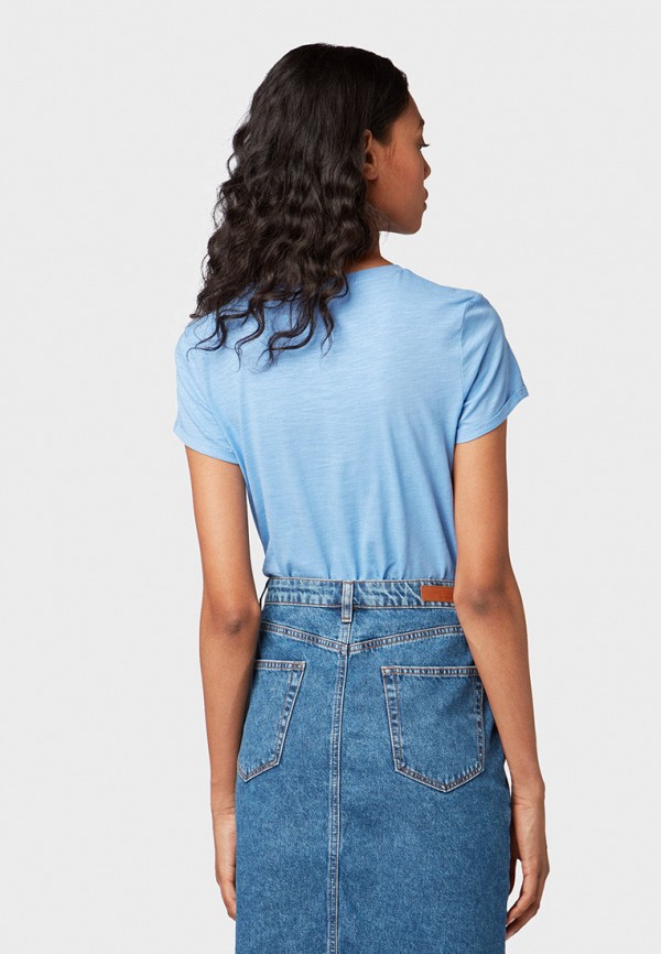 

Футболка Tom Tailor Denim, Tom Tailor Denim TO793EWGBPC7, Голубой