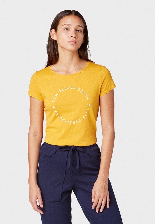 

Футболка Tom Tailor Denim, Желтый