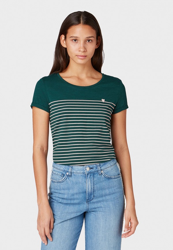 

Футболка Tom Tailor Denim, Зеленый