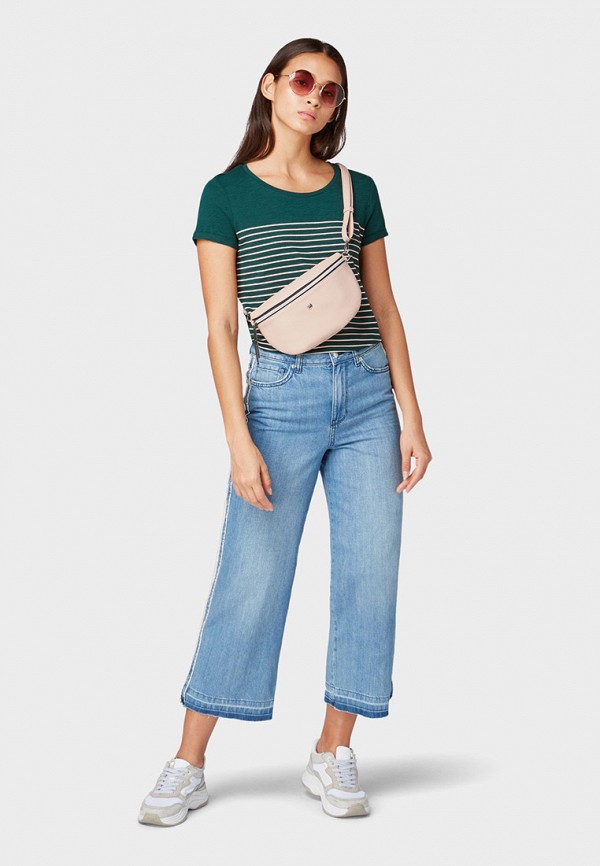

Футболка Tom Tailor Denim, Tom Tailor Denim TO793EWGBPH1, Зеленый