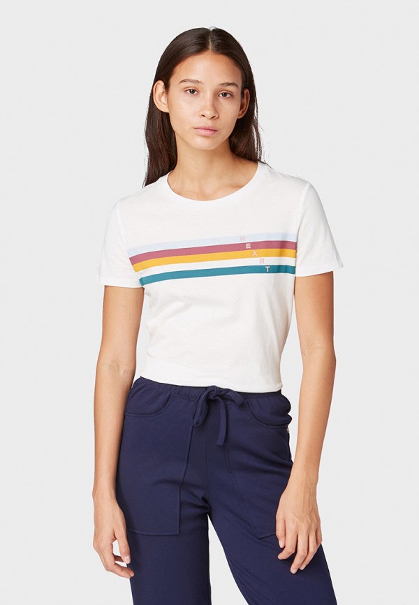 

Футболка Tom Tailor Denim, Белый
