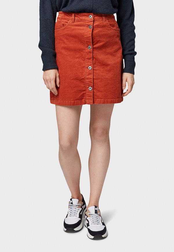 

Юбка Tom Tailor Denim, Коралловый