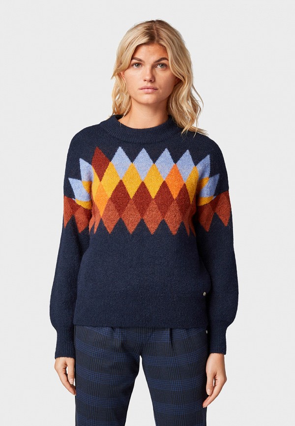 

Джемпер Tom Tailor Denim, Синий, Tom Tailor Denim TO793EWGBQA2