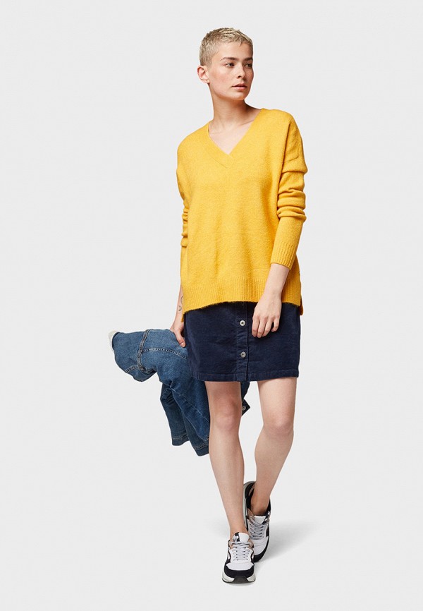 

Пуловер Tom Tailor Denim, Желтый, Tom Tailor Denim TO793EWGBQB0