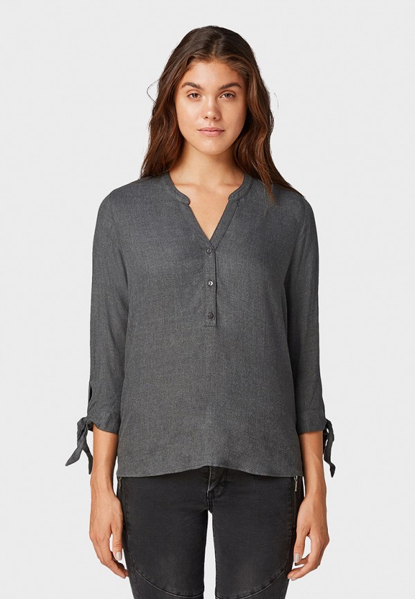 

Блуза Tom Tailor Denim, Серый