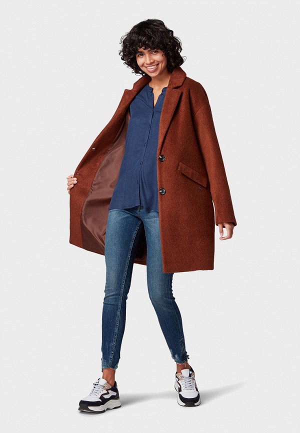 

Блуза Tom Tailor Denim, Синий, Tom Tailor Denim TO793EWGXBN6