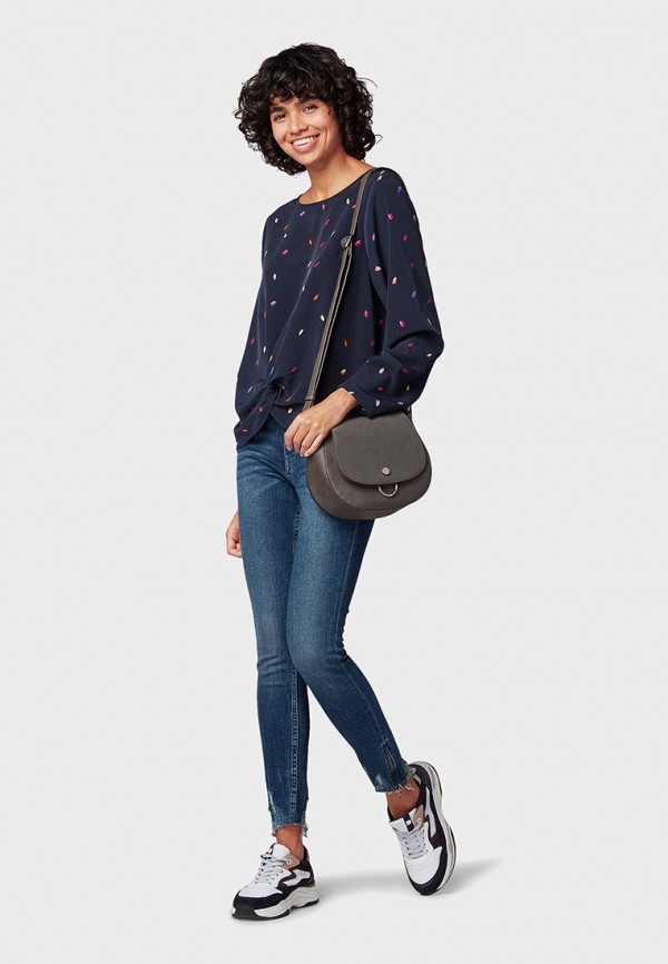 

Блуза Tom Tailor Denim, Синий