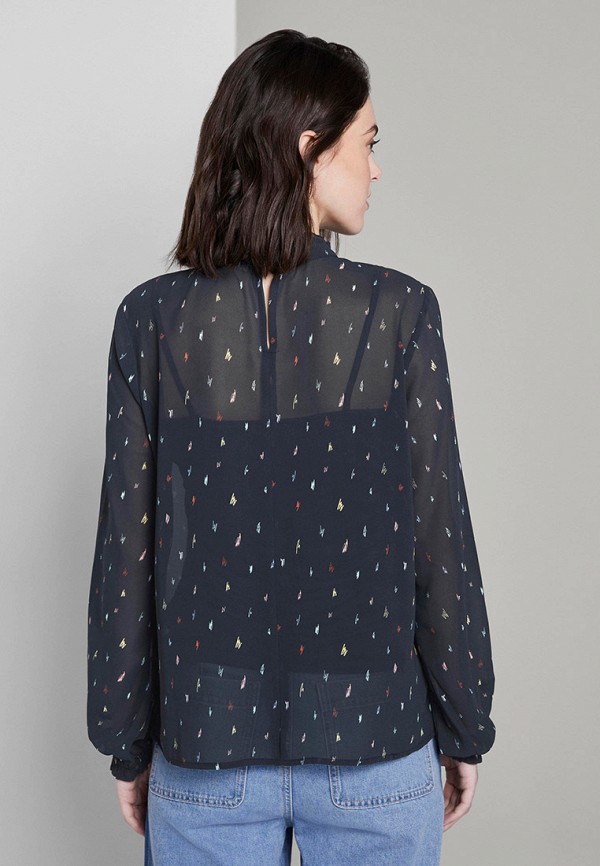 

Блуза Tom Tailor Denim, Синий, Tom Tailor Denim TO793EWHQHU1