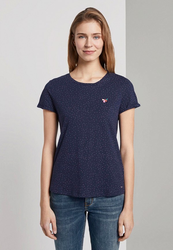 

Футболка Tom Tailor Denim, Синий