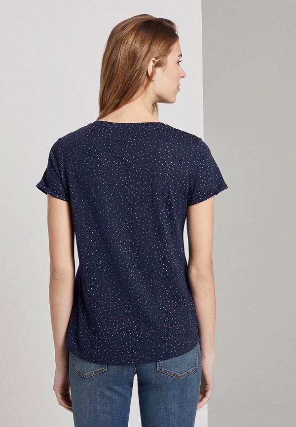 

Футболка Tom Tailor Denim, Синий, Tom Tailor Denim TO793EWHQHU5