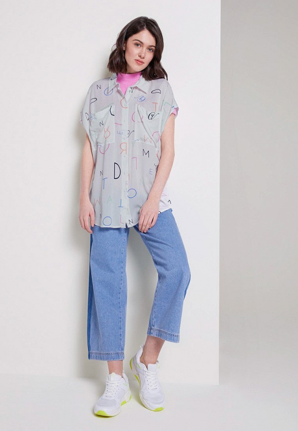 

Блуза Tom Tailor Denim, Серый, Tom Tailor Denim TO793EWHQHW7