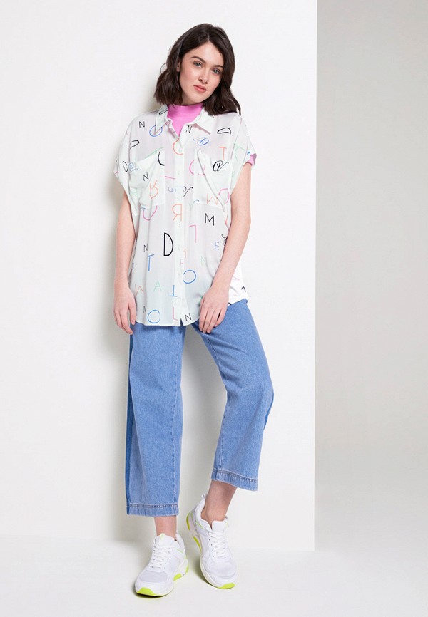 

Блуза Tom Tailor Denim, Белый, Tom Tailor Denim TO793EWHQHW7