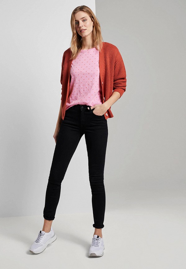 

Футболка Tom Tailor Denim, Розовый, Tom Tailor Denim TO793EWHQHX5