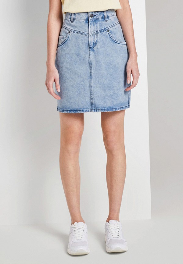 

Юбка джинсовая Tom Tailor Denim, Голубой