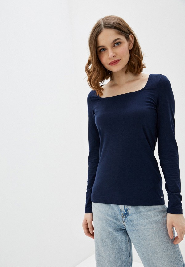 

Лонгслив Tom Tailor Denim, Синий