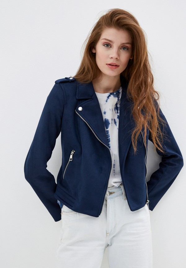 

Куртка кожаная Tom Tailor Denim, Синий