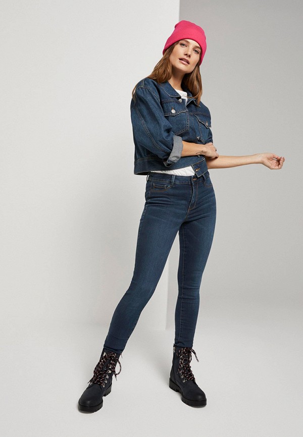 

Куртка джинсовая Tom Tailor Denim, Синий, Tom Tailor Denim TO793EWHQIH2