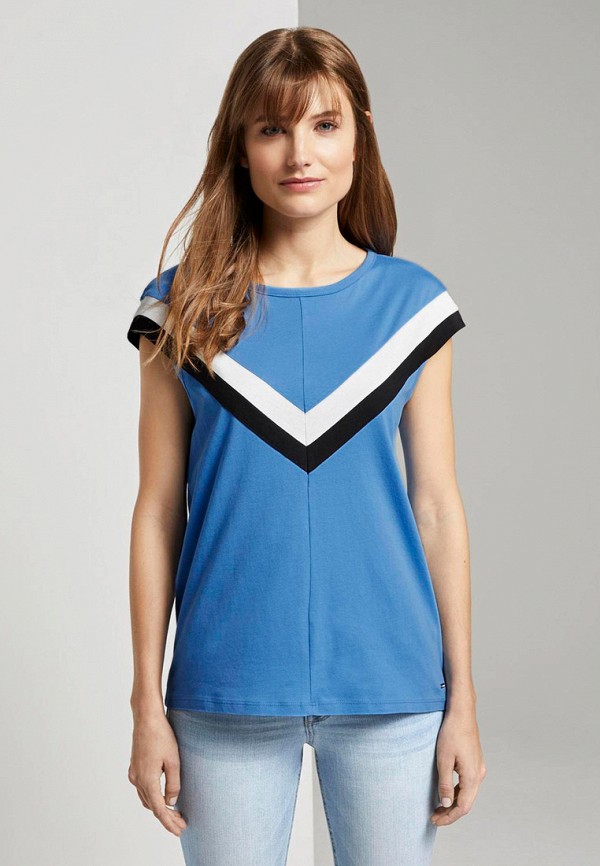 

Футболка Tom Tailor Denim, Синий