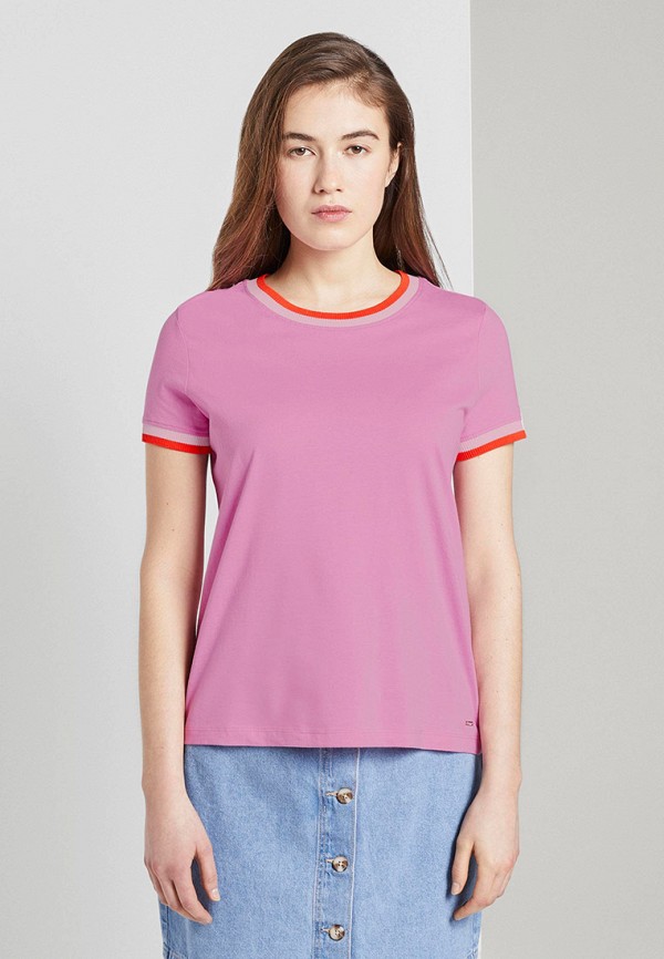 

Футболка Tom Tailor Denim, Розовый