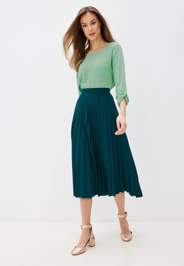 

Блуза Tom Tailor Denim, Зеленый, Tom Tailor Denim TO793EWIBJQ6