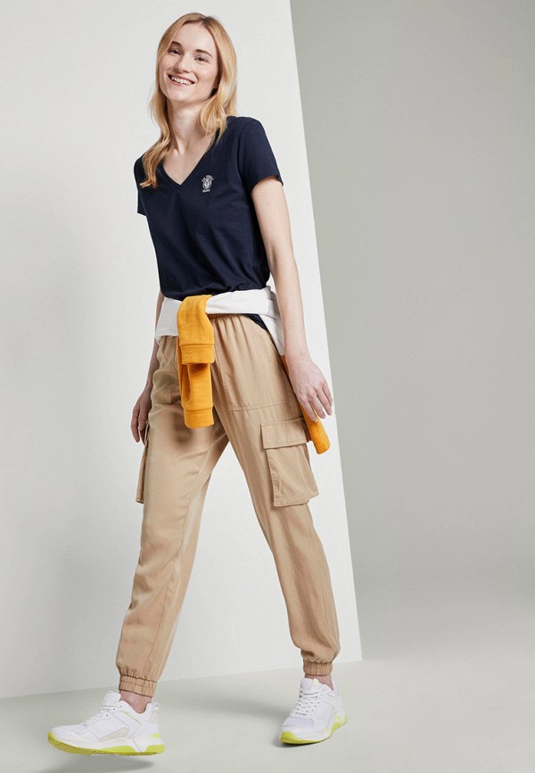 

Футболка Tom Tailor Denim, Синий, Tom Tailor Denim TO793EWJCPJ1