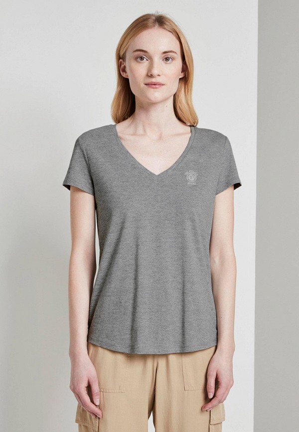 

Футболка Tom Tailor Denim, Серый, Tom Tailor Denim TO793EWJCPJ2