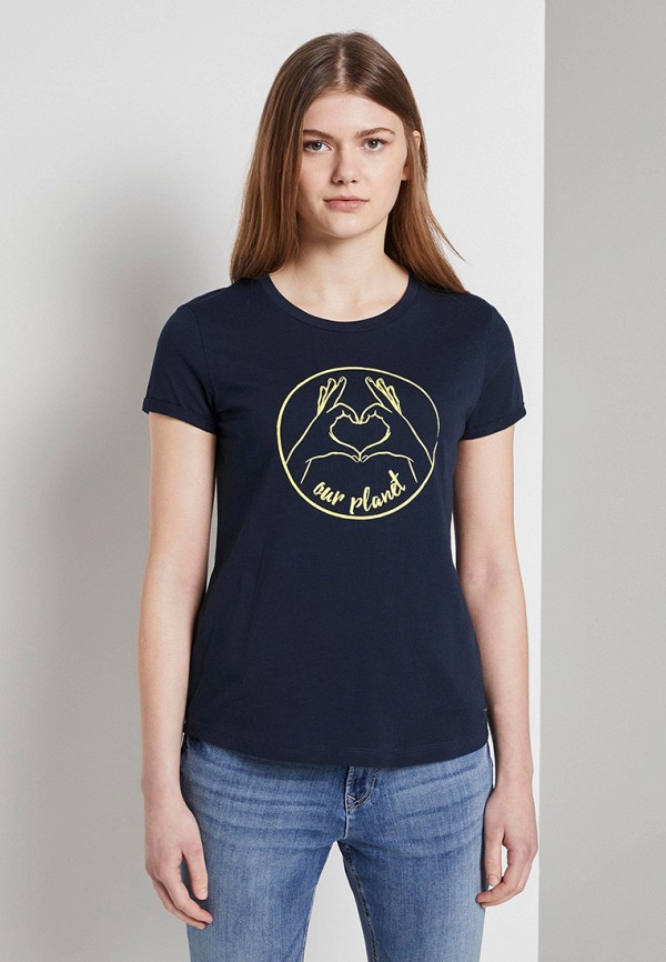 

Футболка Tom Tailor Denim, Синий