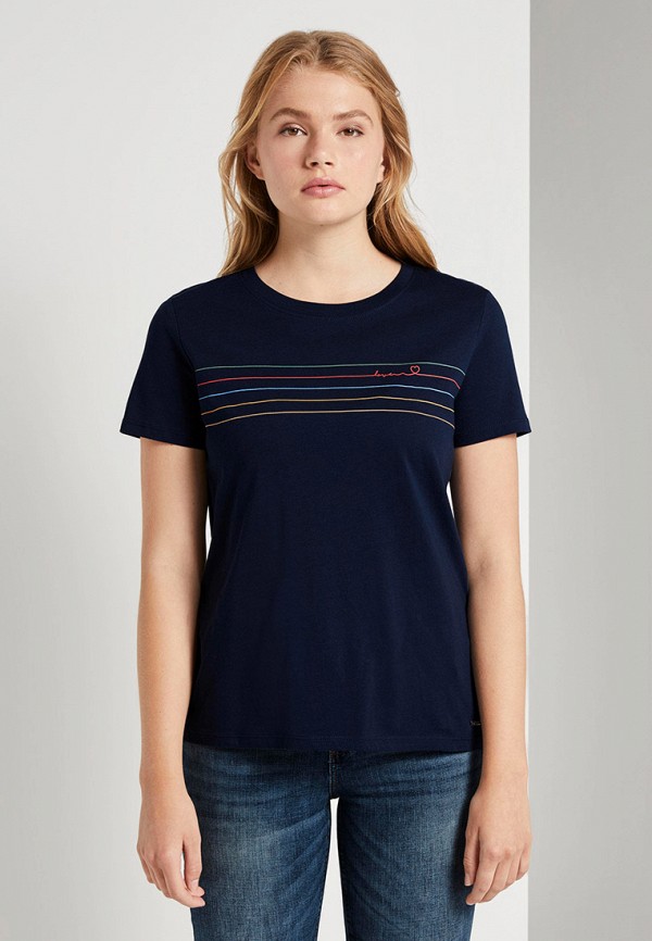 

Футболка Tom Tailor Denim, Синий