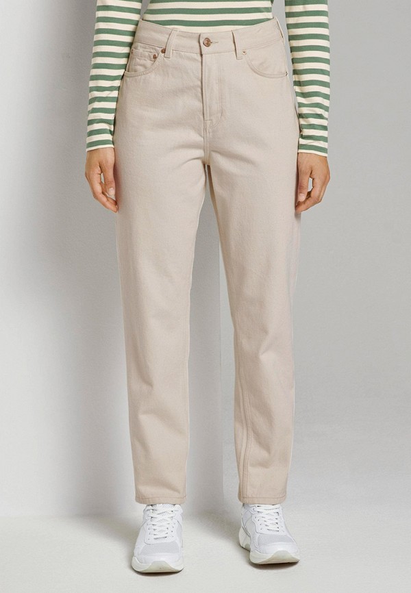 

Брюки Tom Tailor Denim, Бежевый, Tom Tailor Denim TO793EWKKLY6