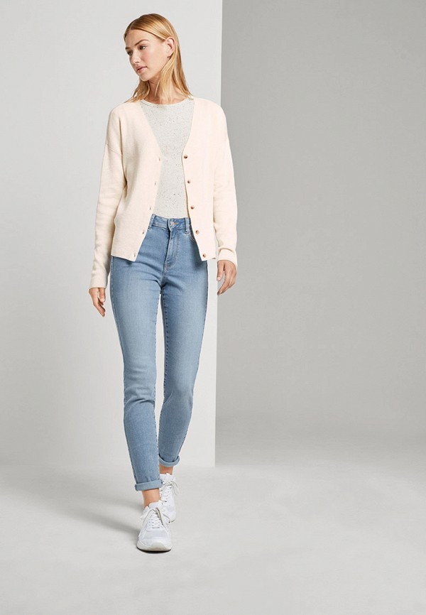 

Лонгслив Tom Tailor Denim, Бежевый