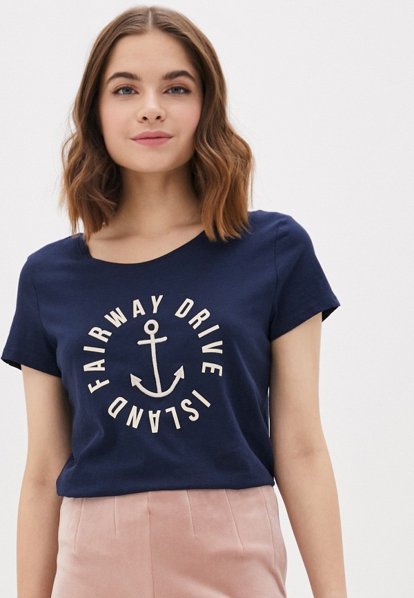 

Футболка Tom Tailor Denim, Синий