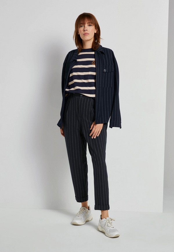 

Лонгслив Tom Tailor Denim, Синий