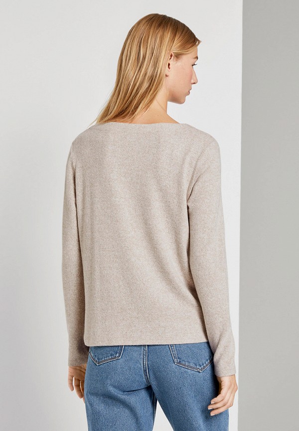 

Лонгслив Tom Tailor Denim, Бежевый, Tom Tailor Denim TO793EWLFWF2