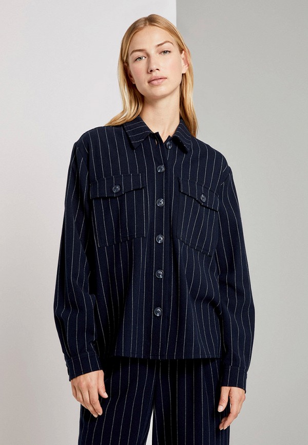 

Рубашка Tom Tailor Denim, Синий