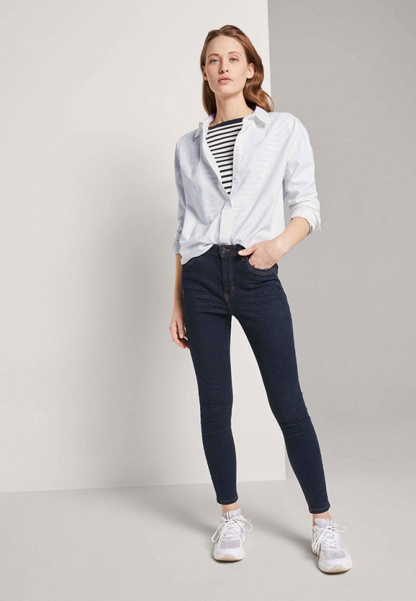 

Лонгслив Tom Tailor Denim, Синий