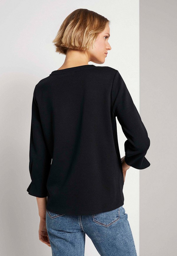 

Свитшот Tom Tailor Denim, Черный, Tom Tailor Denim TO793EWMPDD5