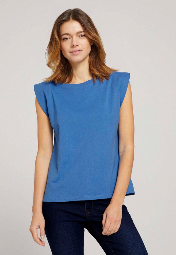 

Футболка Tom Tailor Denim, Синий