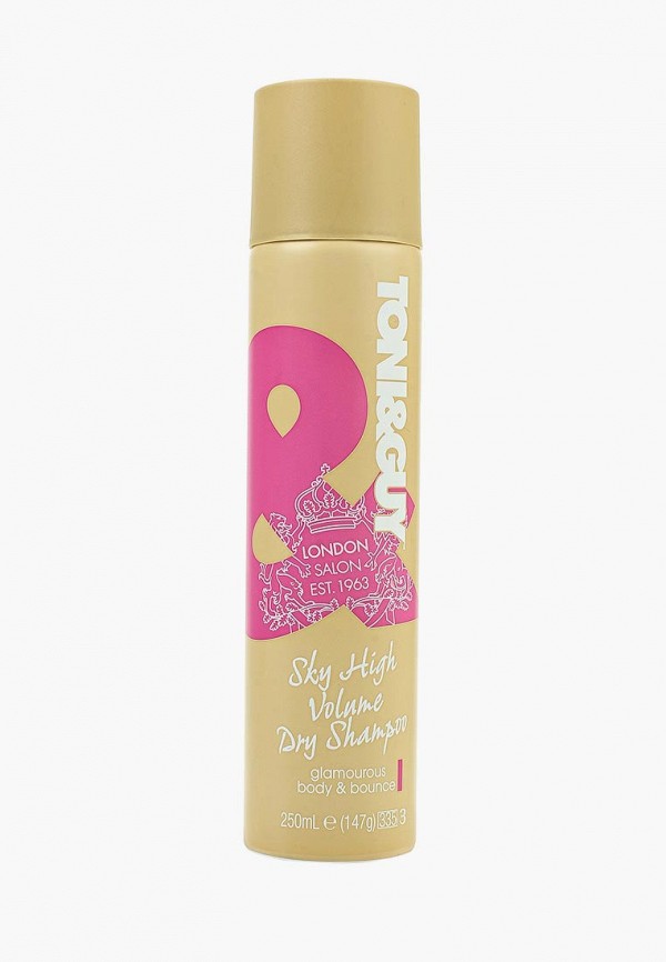 

Сухой шампунь Toni&Guy, сухой Головокружительный объем "Sky high volume dry shampoo", 250 мл