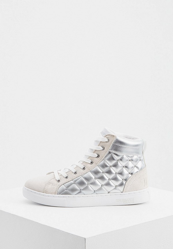 

Кеды Trussardi, Серебряный, Trussardi TR002AWMPUI0
