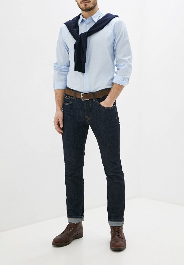 

Рубашка Trussardi, Голубой, Trussardi TR002EMGCDY4