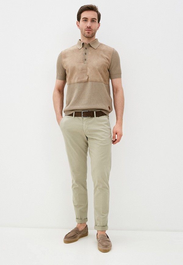 

Поло Trussardi, Коричневый, Trussardi TR002EMIHNW6
