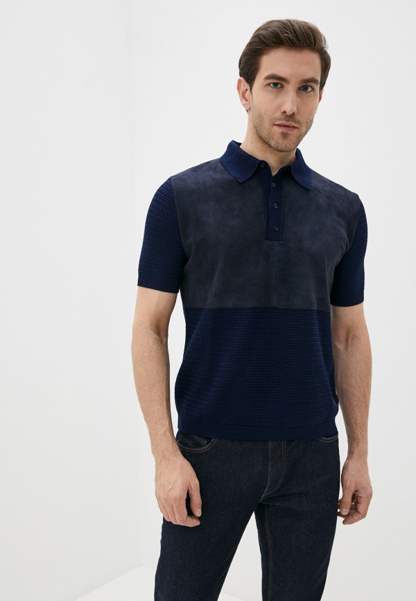 

Поло Trussardi, Синий